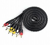 TY-1526 3xRCA Male to 3xRCA Male audio cable