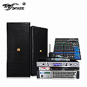 Small Commercial live performance sound system-A