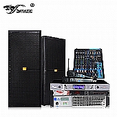Small Commercial live performance sound system-B